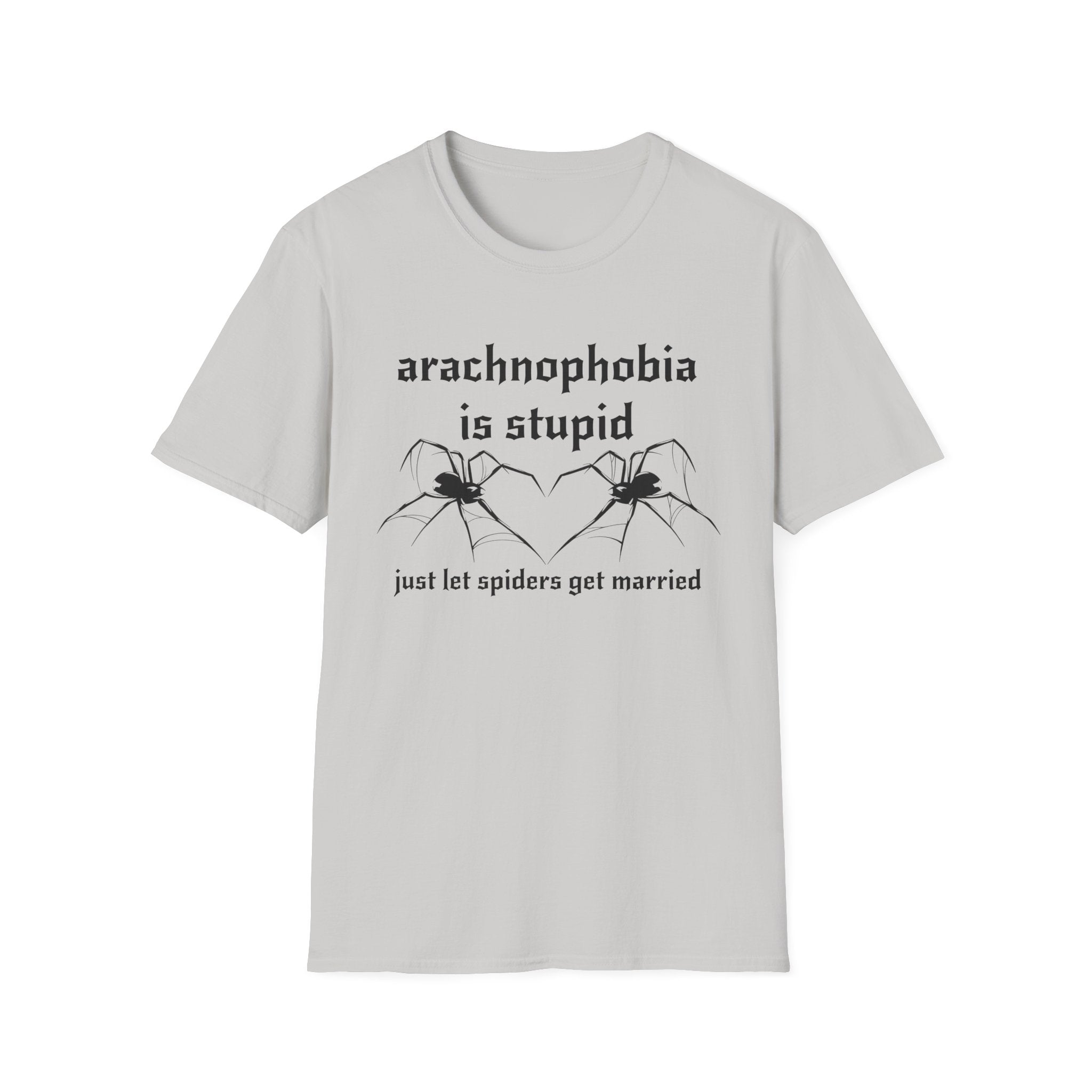 arachnophobia is so stupid just let spiders get married