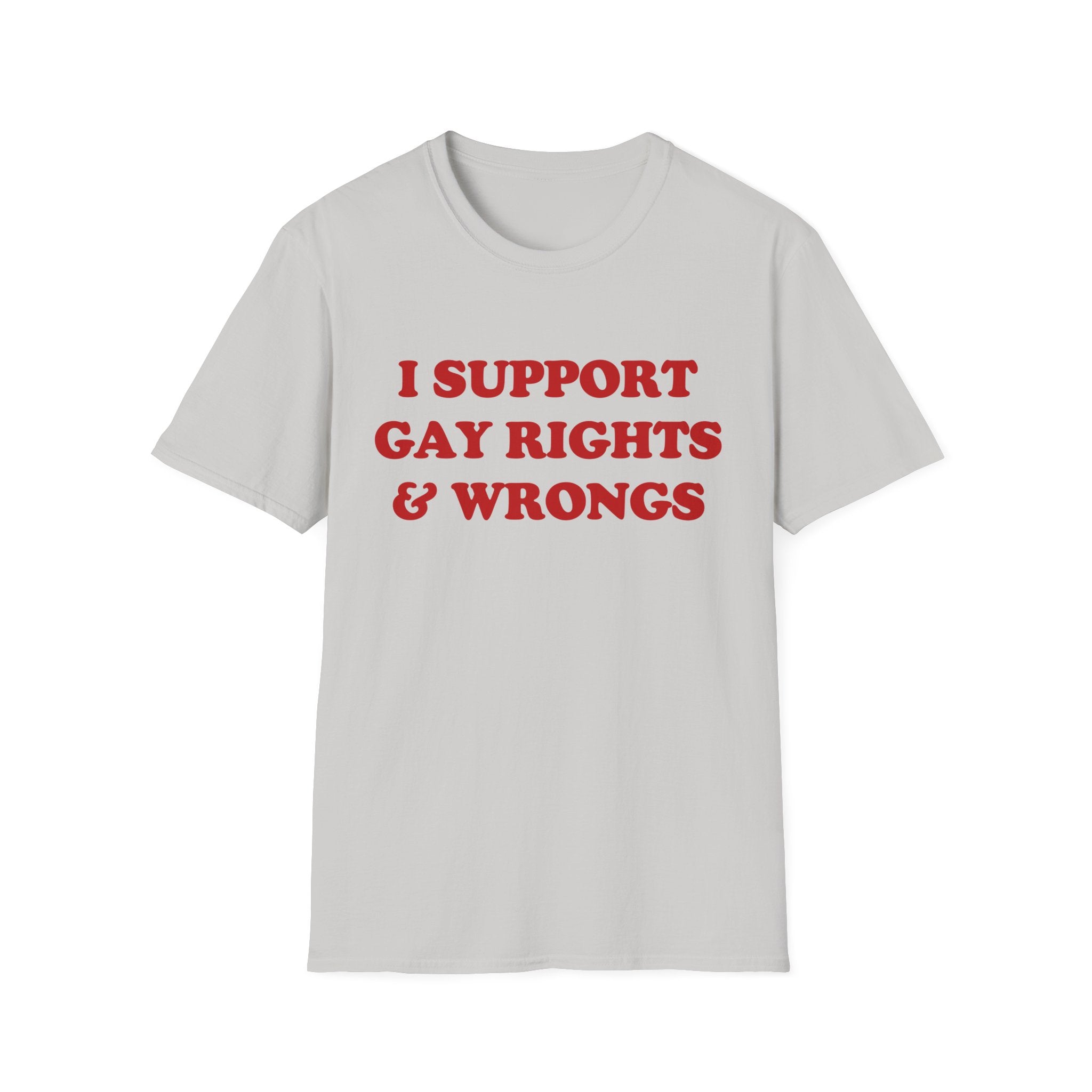 I SUPPORT GAY RIGHTS & WRONGS