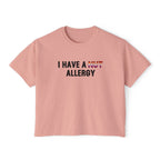I HAVE A NUT ALLERGY