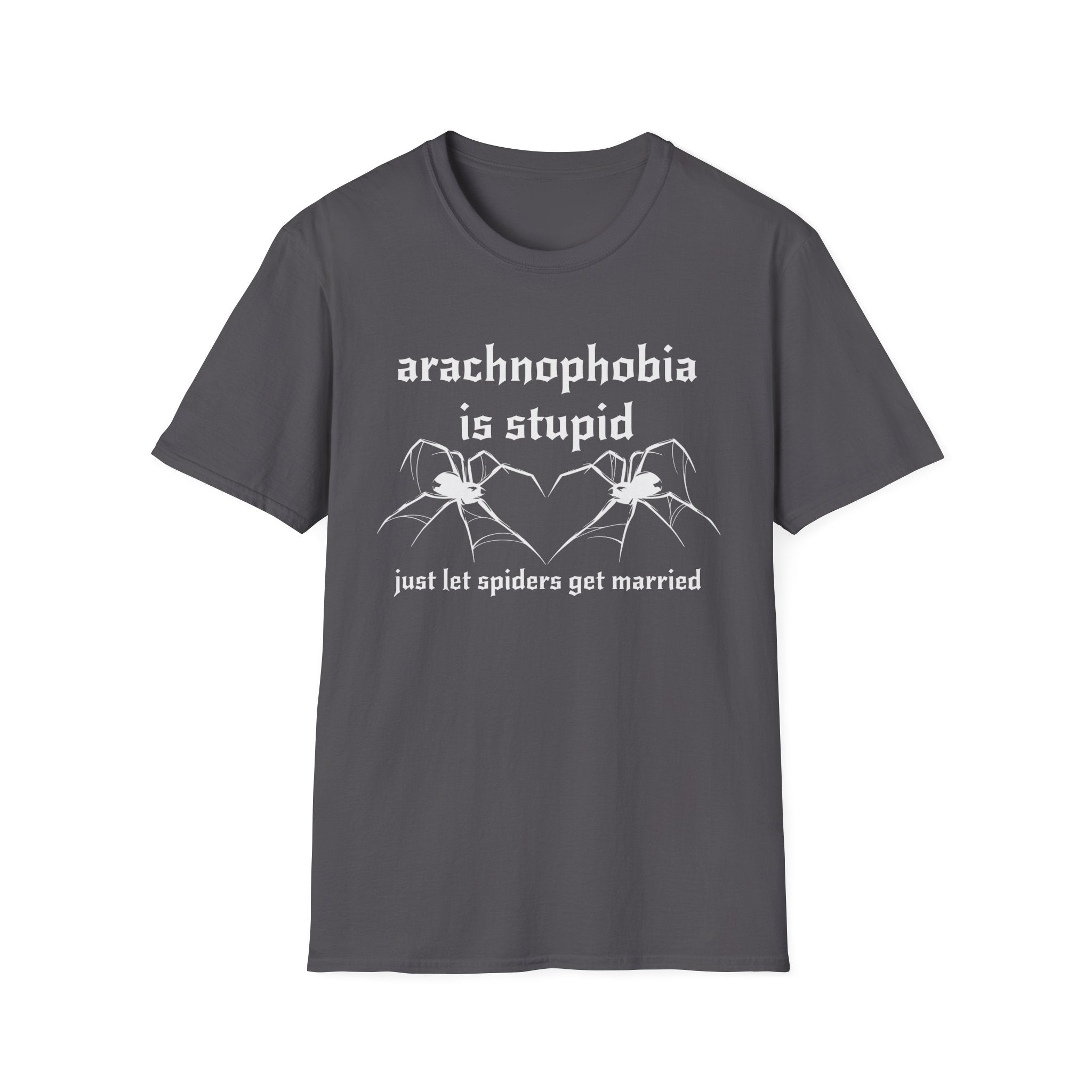 arachnophobia is so stupid just let spiders get married